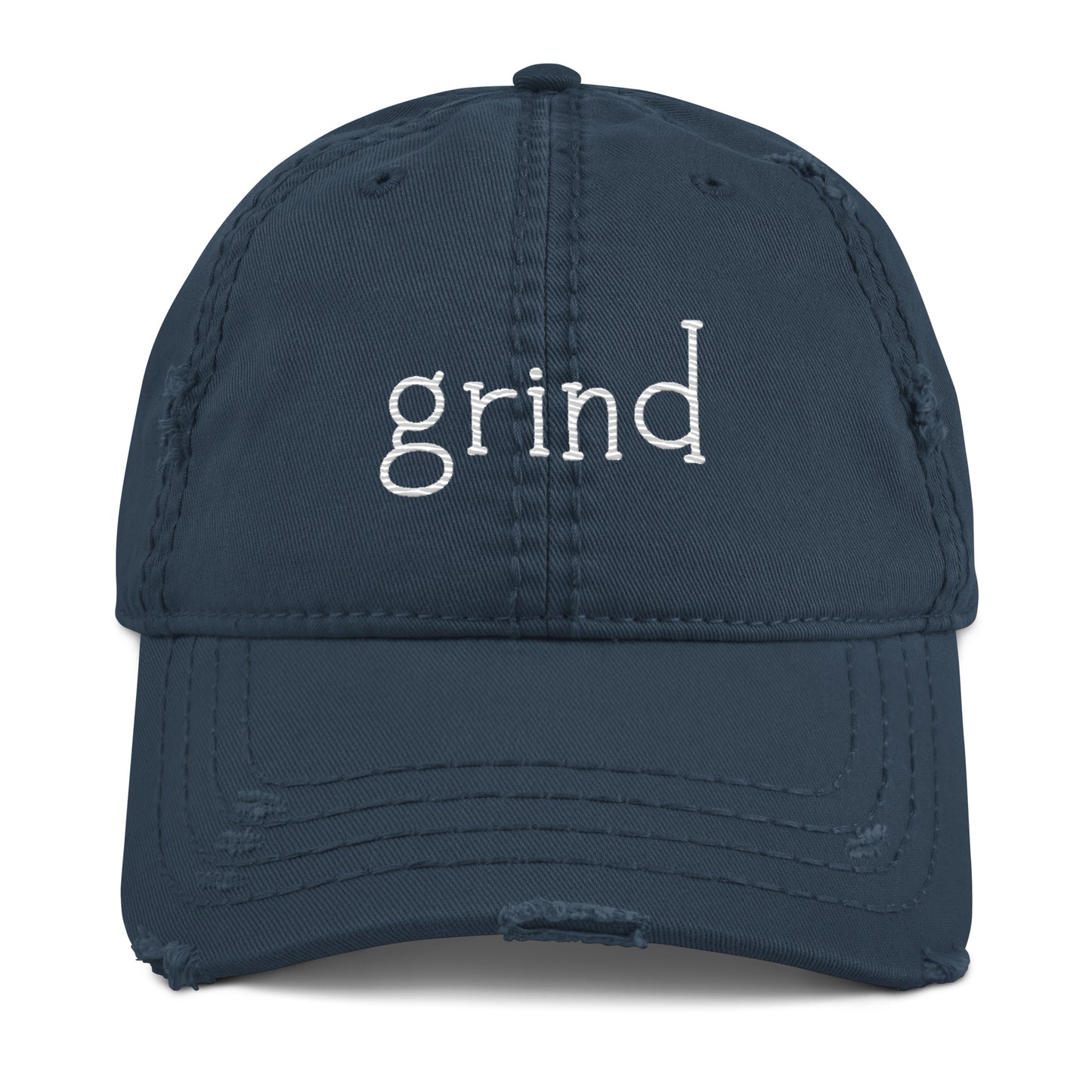 Grind Distressed Dad Hat