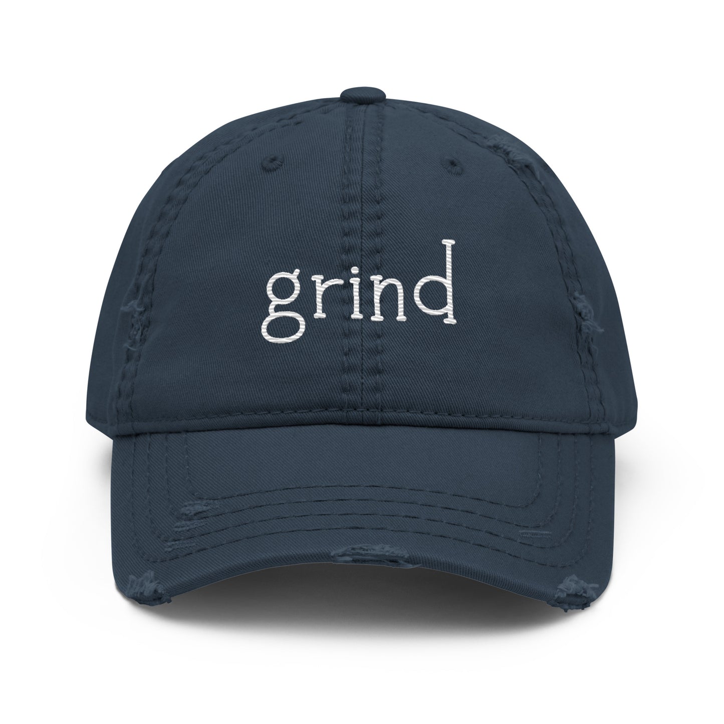 Grind Distressed Dad Hat