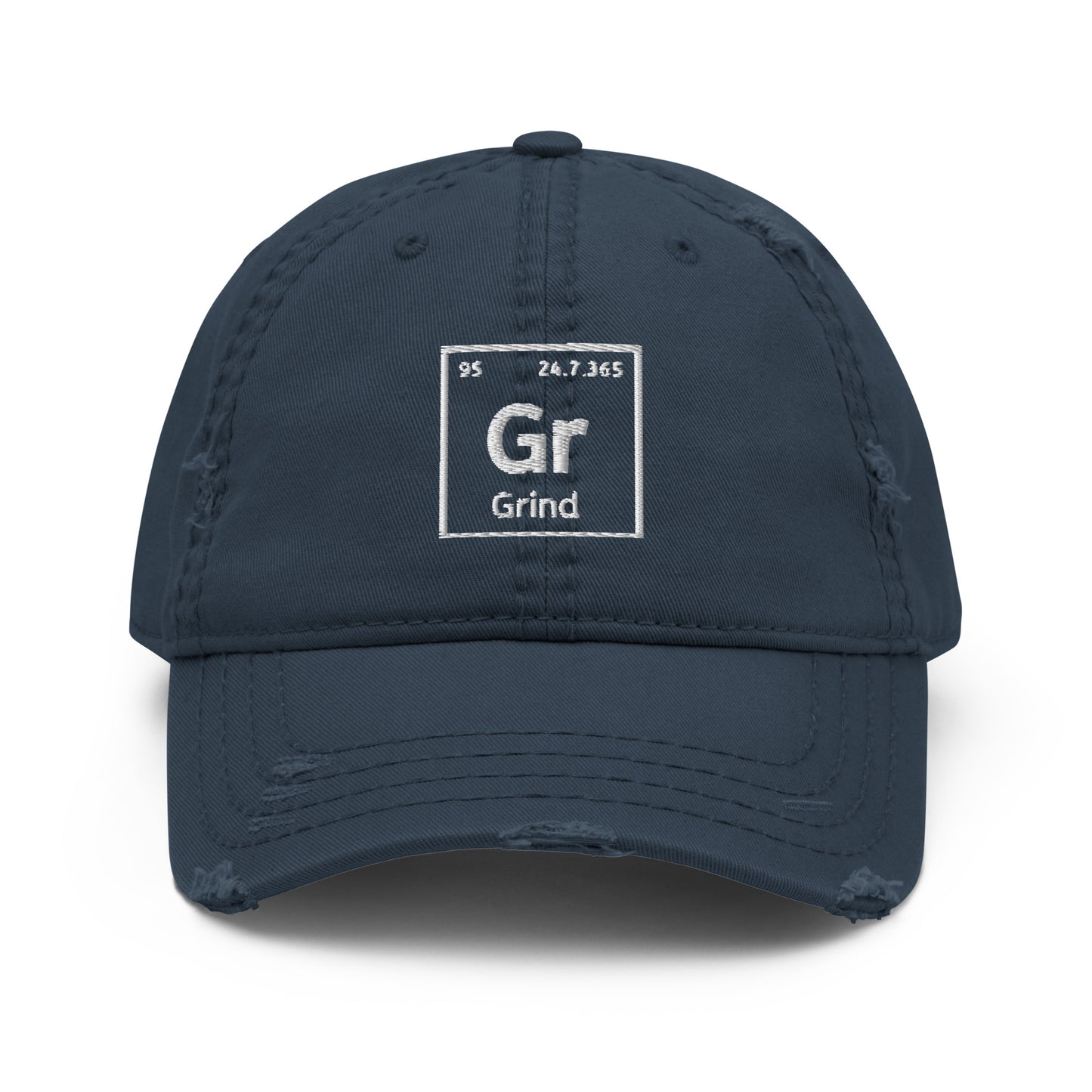 Grind Periodic Element Distressed Dad Hat