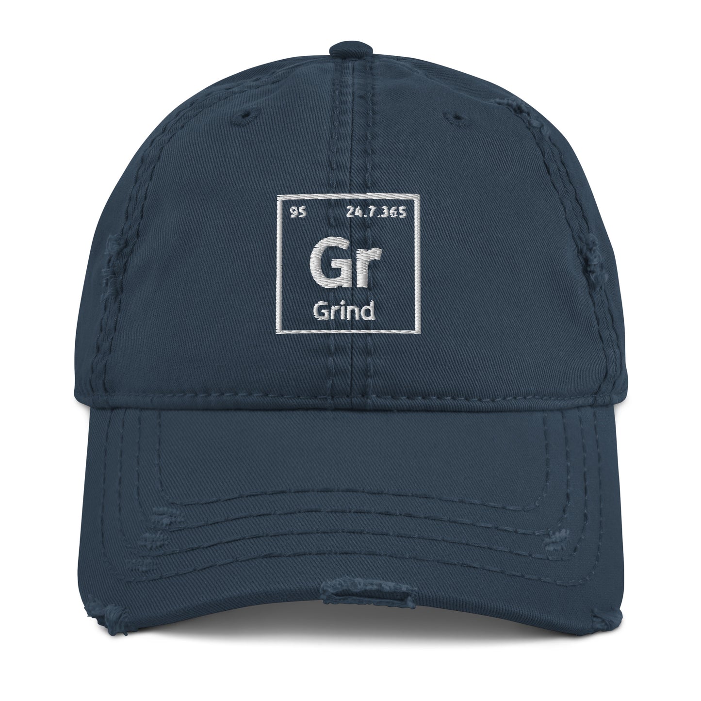 Grind Periodic Element Distressed Dad Hat