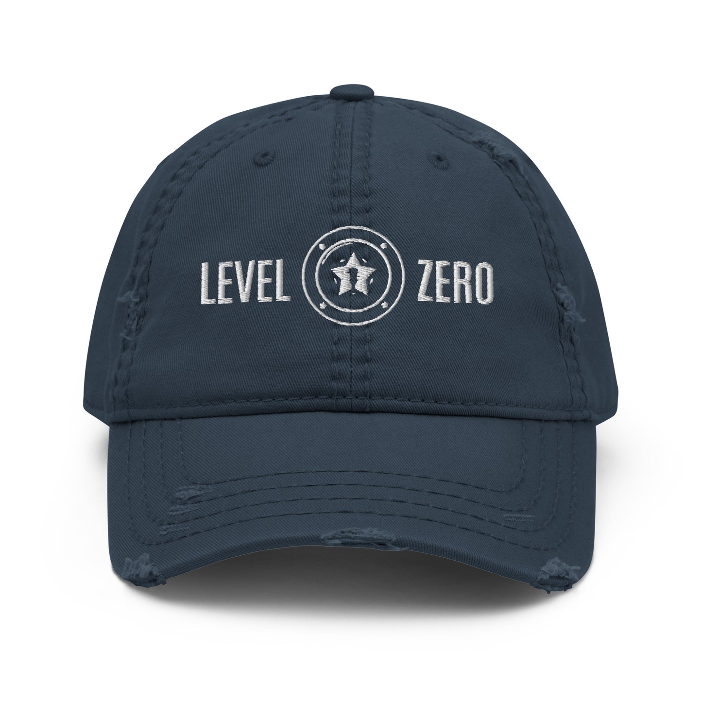 Level Zero Hall of Fame Distressed Dad Hat