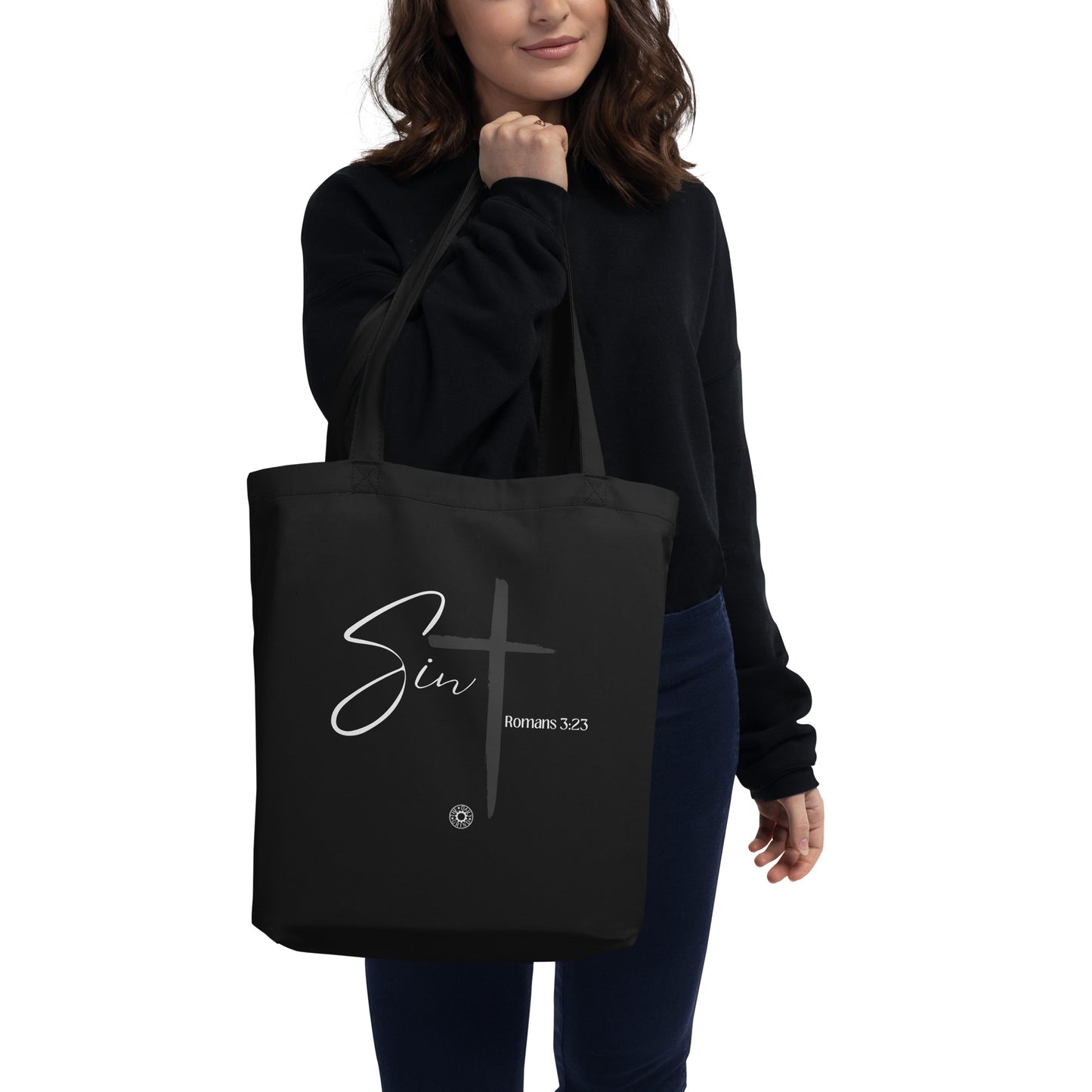 Threads of Christ Sin Eco Tote Bag