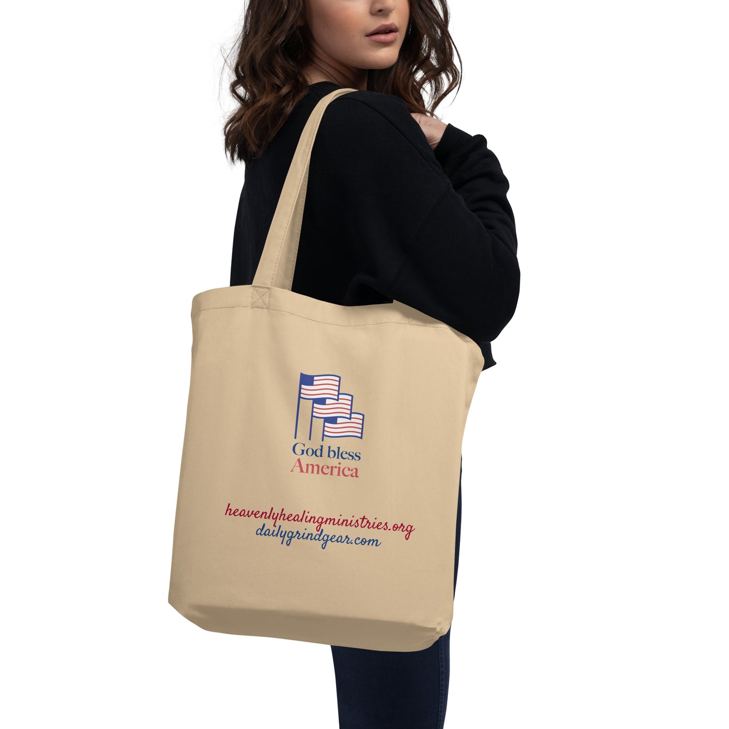 God Bless America Eco Tote Bag