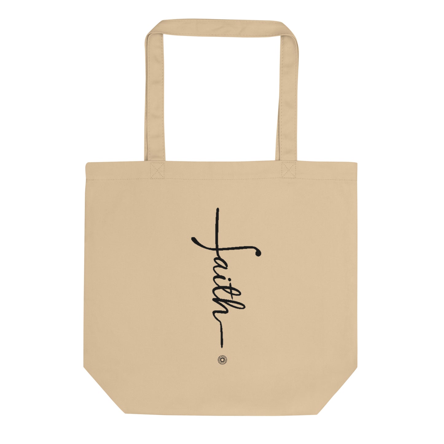 Faith (black) Eco Tote Bag