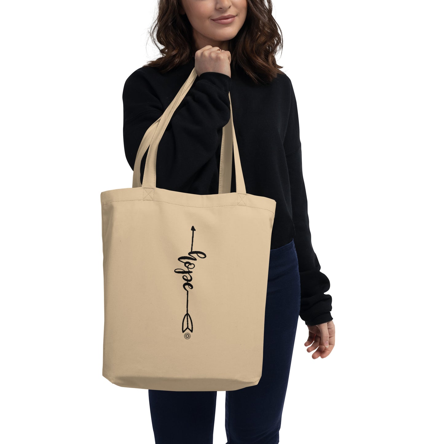 Hope (black) Eco Tote Bag