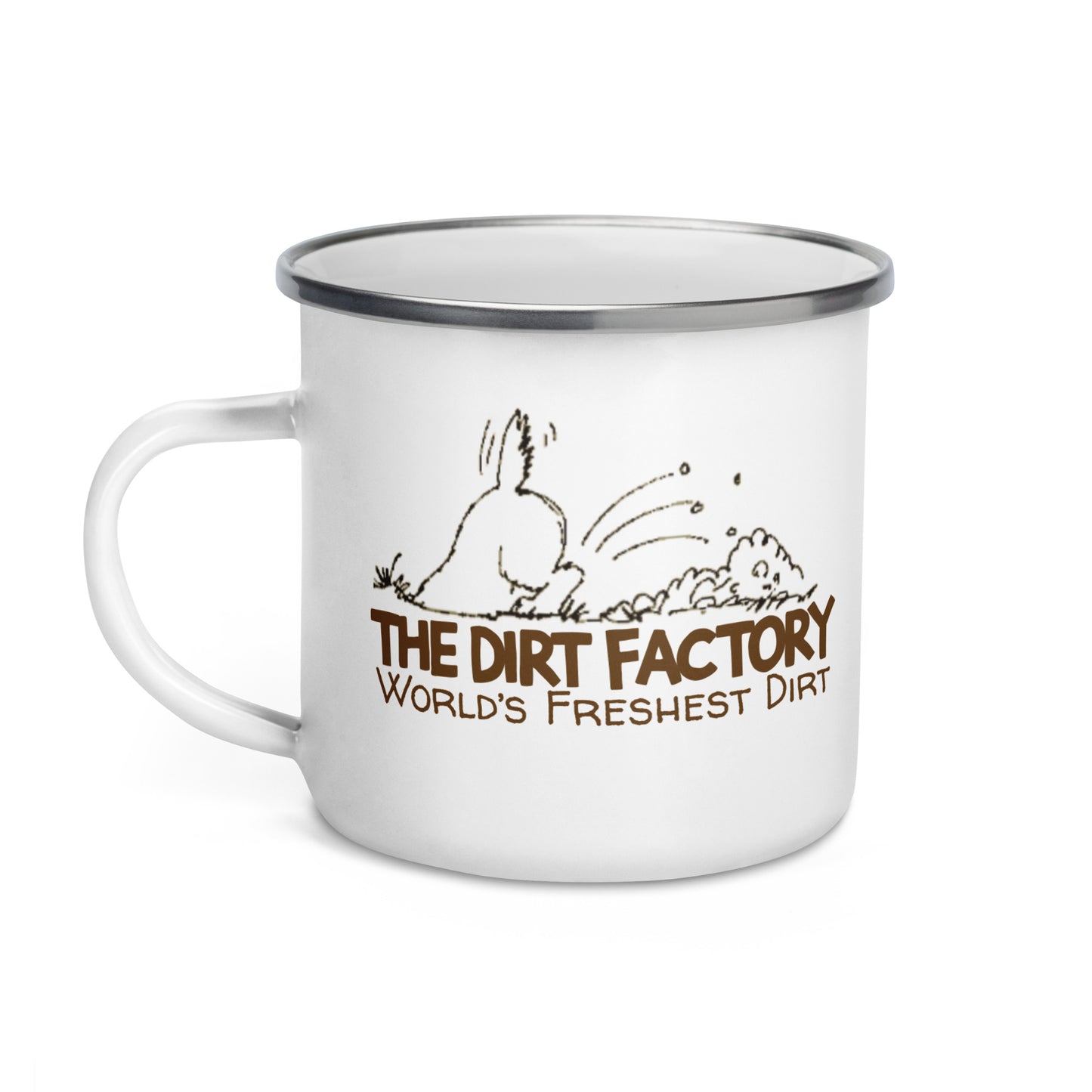 The Dirt Factory Enamel Mug