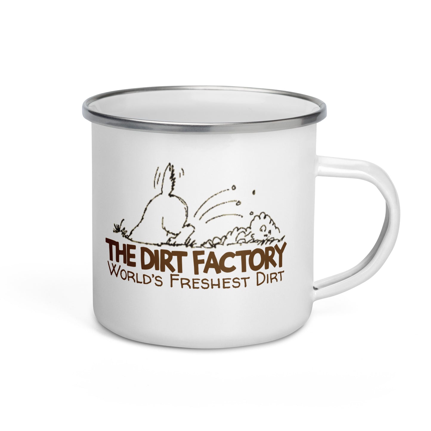 The Dirt Factory Enamel Mug