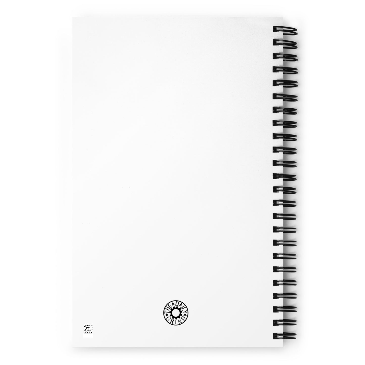 Stamped Grind Spiral Notebook