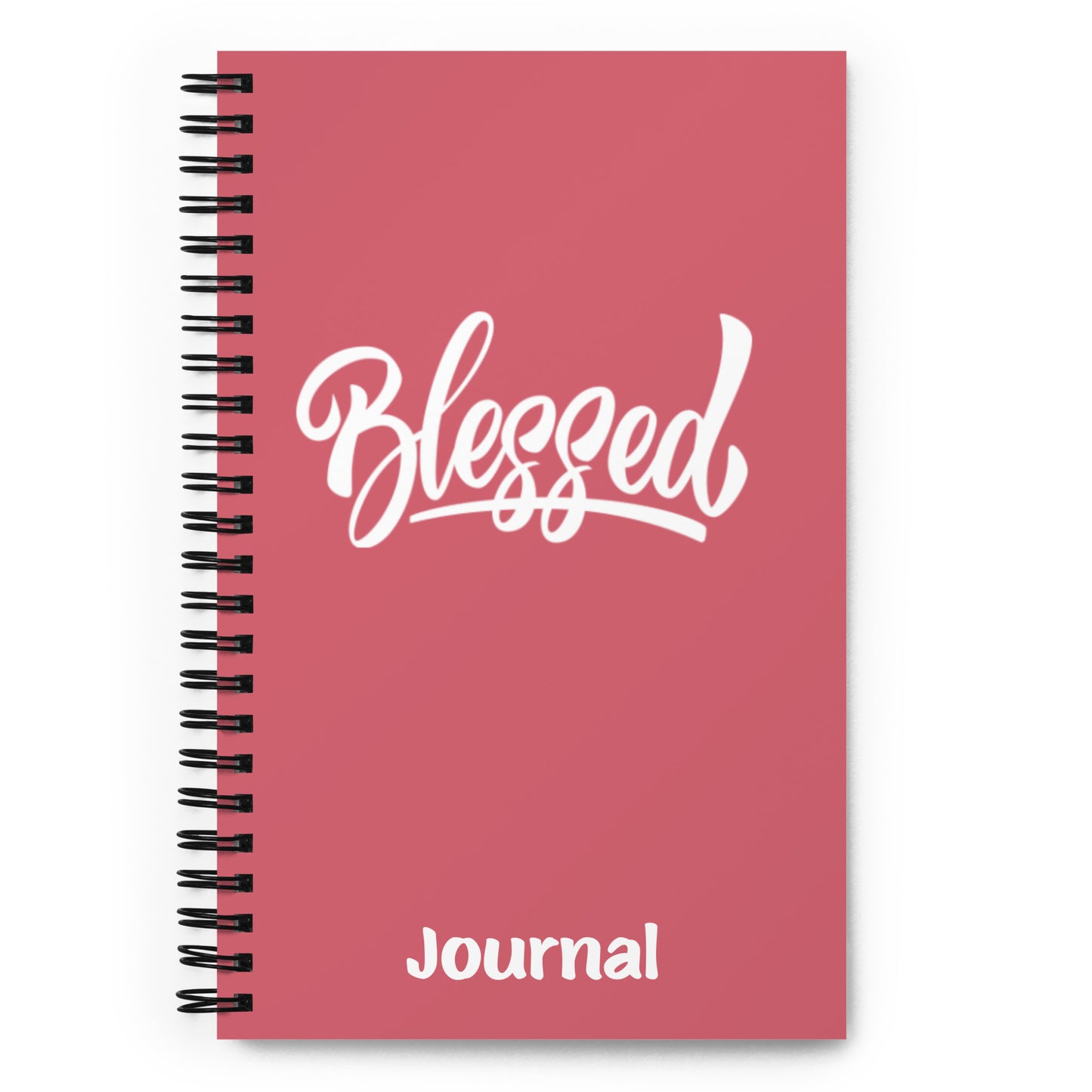 Blessed (white) Spiral Notebook