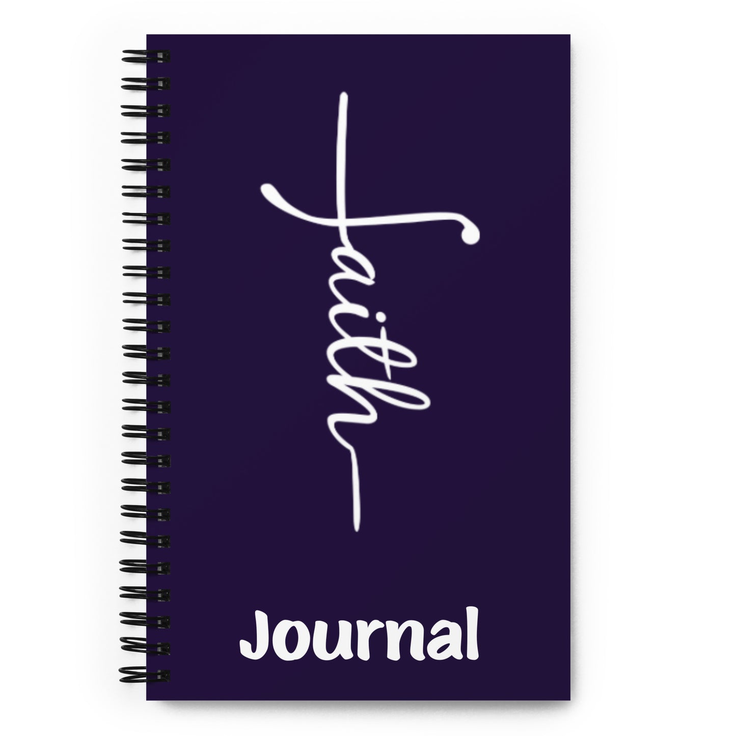 Faith (white) Spiral Notebook