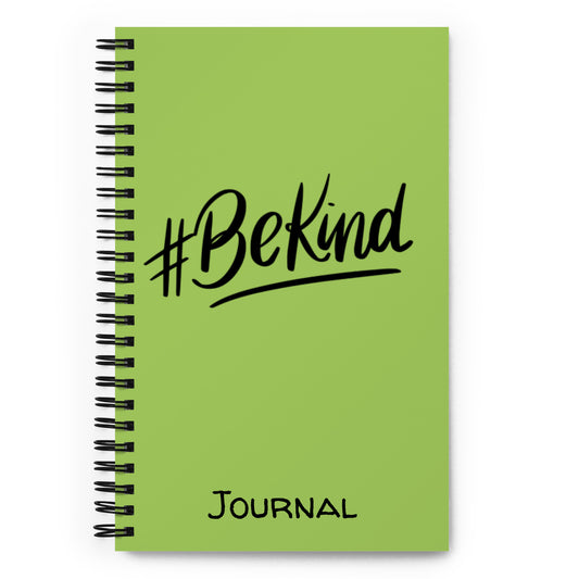 Be Kind(black) Spiral Notebook