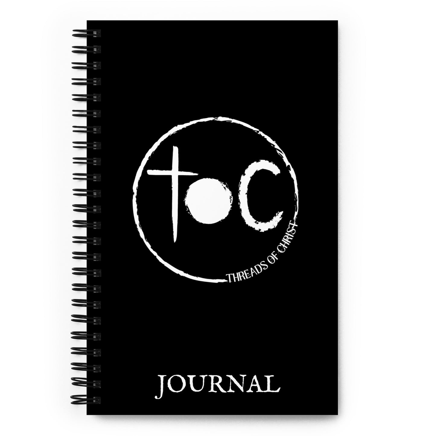 Threads of Christ Spiral Notebook