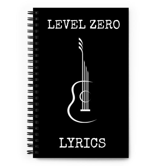 Level Zero Guitar Spiral Notebook