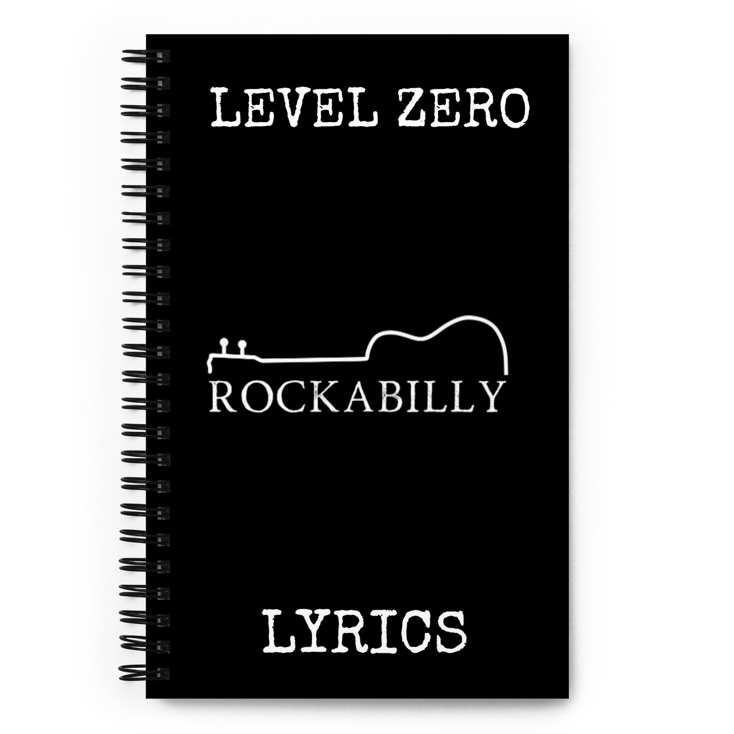 Level Zero Rockabilly Spiral Notebook