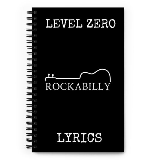 Level Zero Rockabilly Spiral Notebook