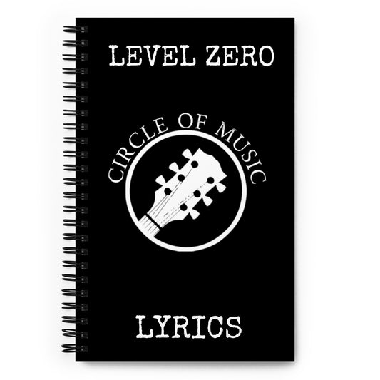 Level Zero Circle of Music Spiral Notebook