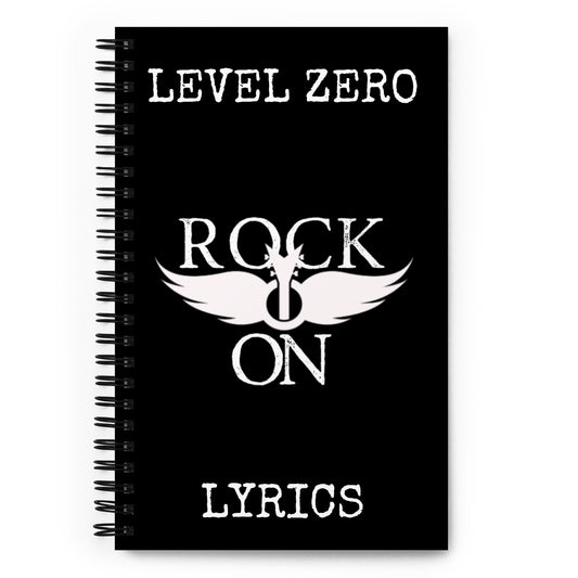 Level Zero Rock On Spiral Notebook