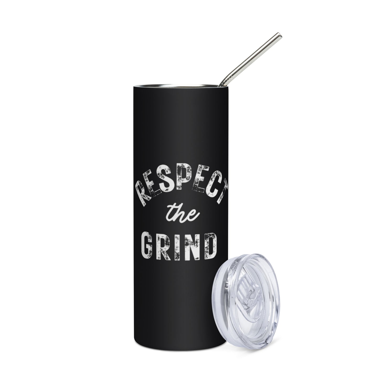 Respect the Grind Stainless Steel Tumbler