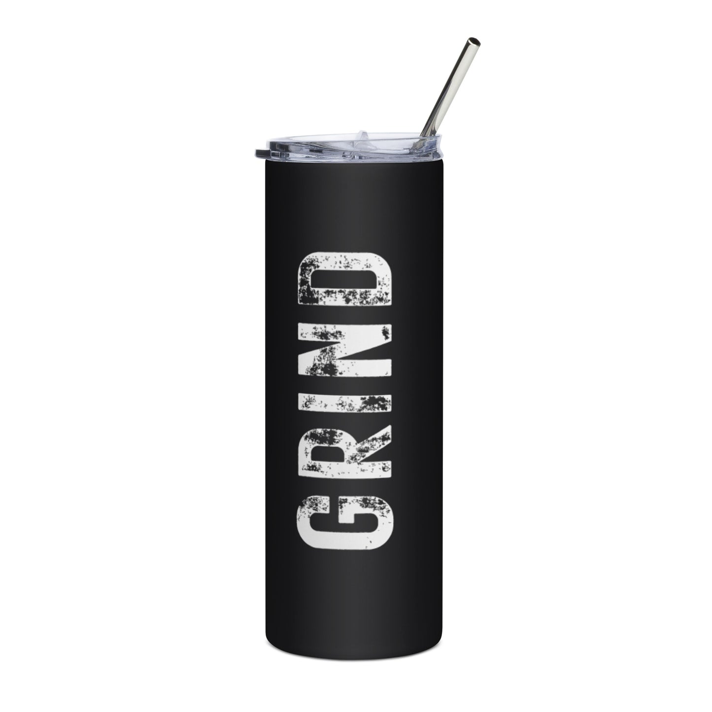 Stamped Grind Stainless Steel Tumbler