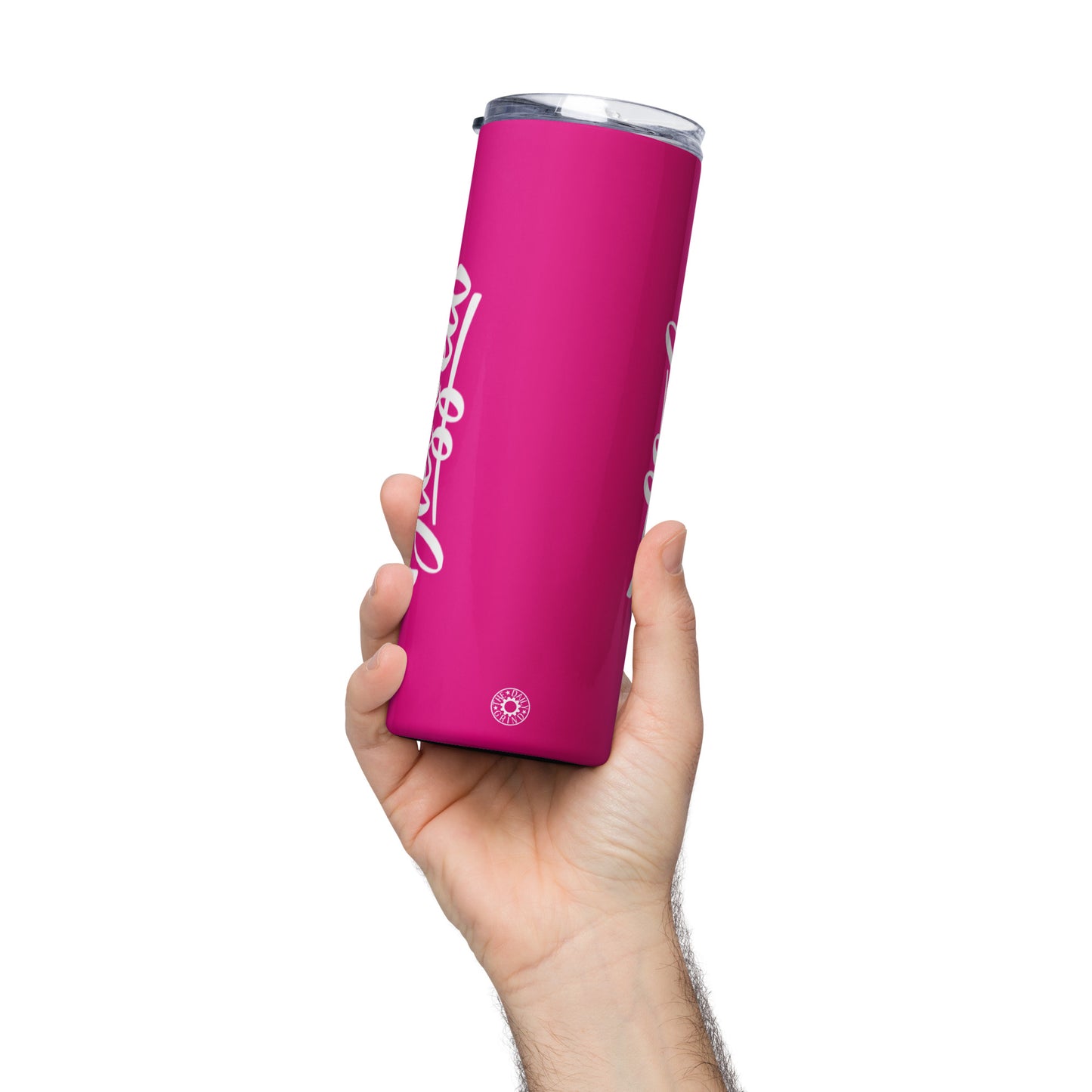 Hot Pink Blessed Stainless Steel Tumbler