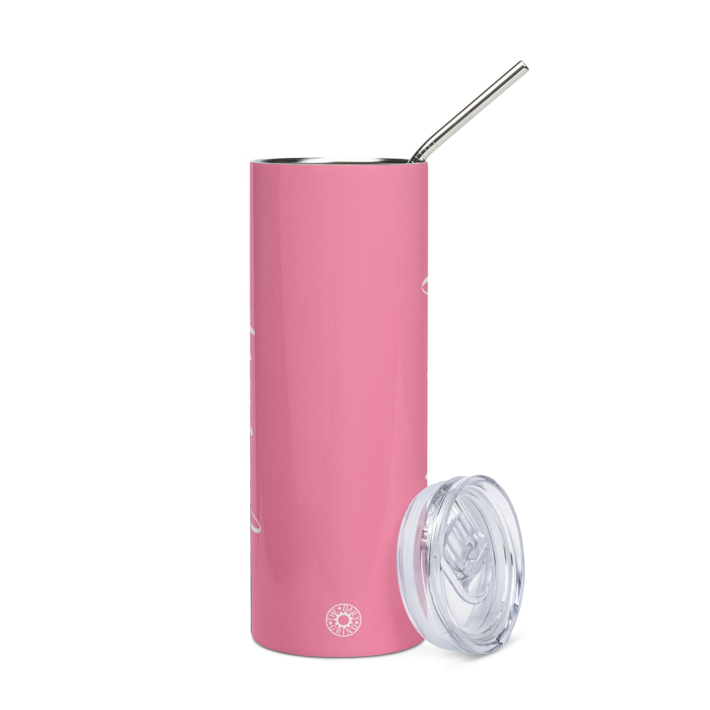 Light Pink Friendship Stainless Steel Tumbler