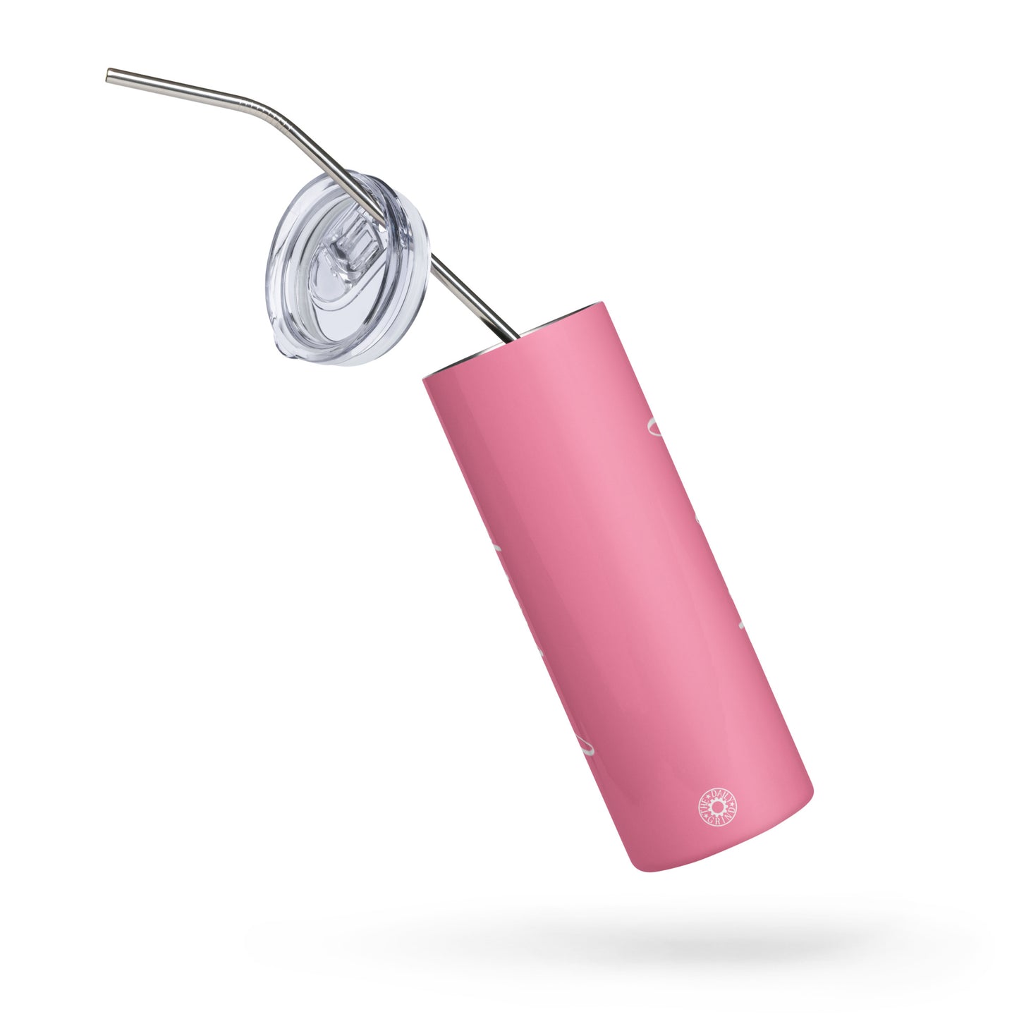 Light Pink Friendship Stainless Steel Tumbler