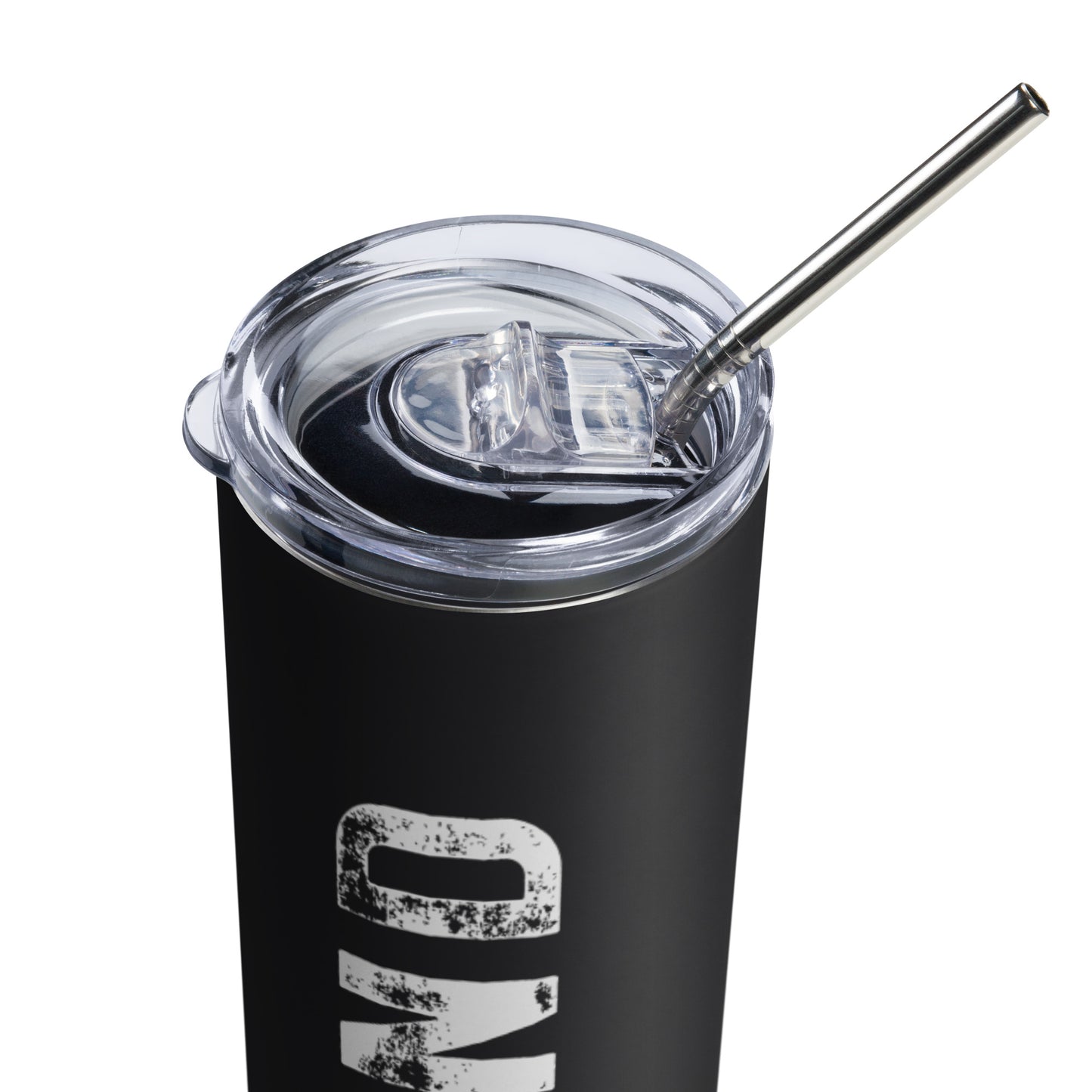 Stamped Grind Stainless Steel Tumbler