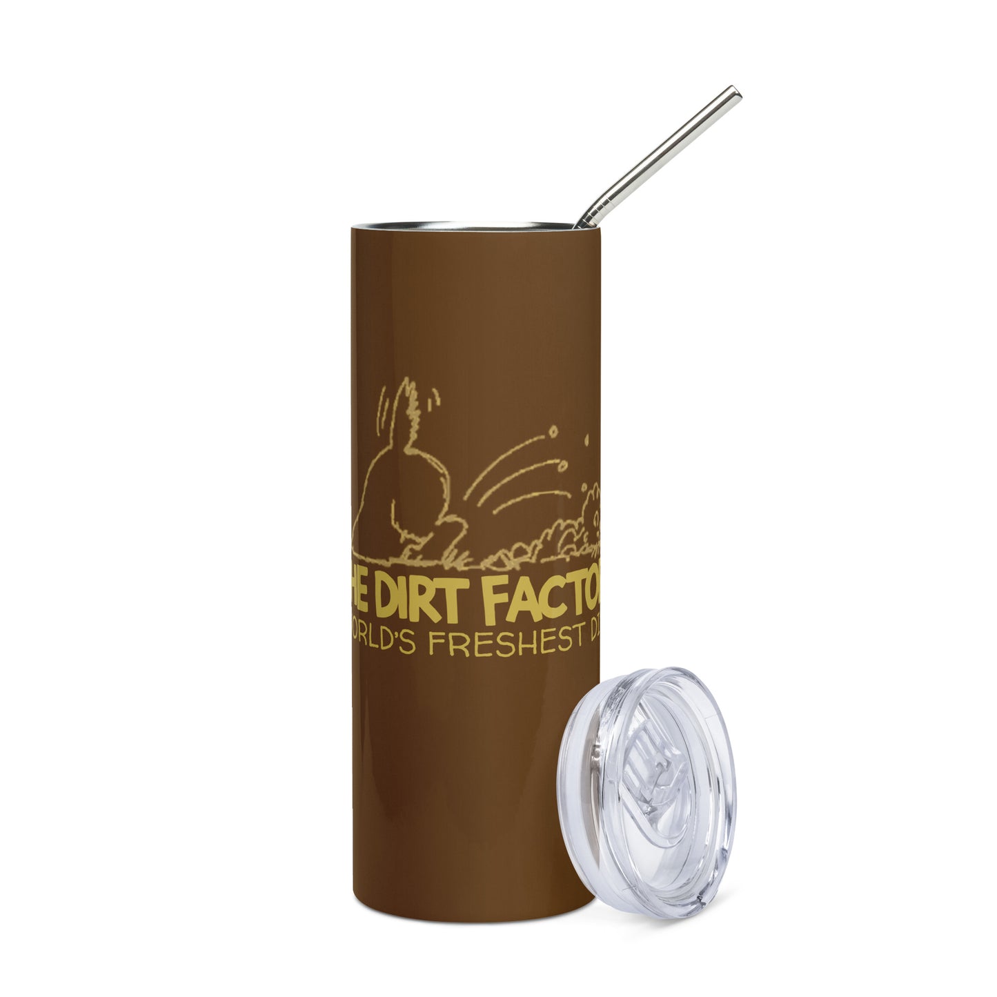 The Dirt Factory Stainless Steel Tumbler