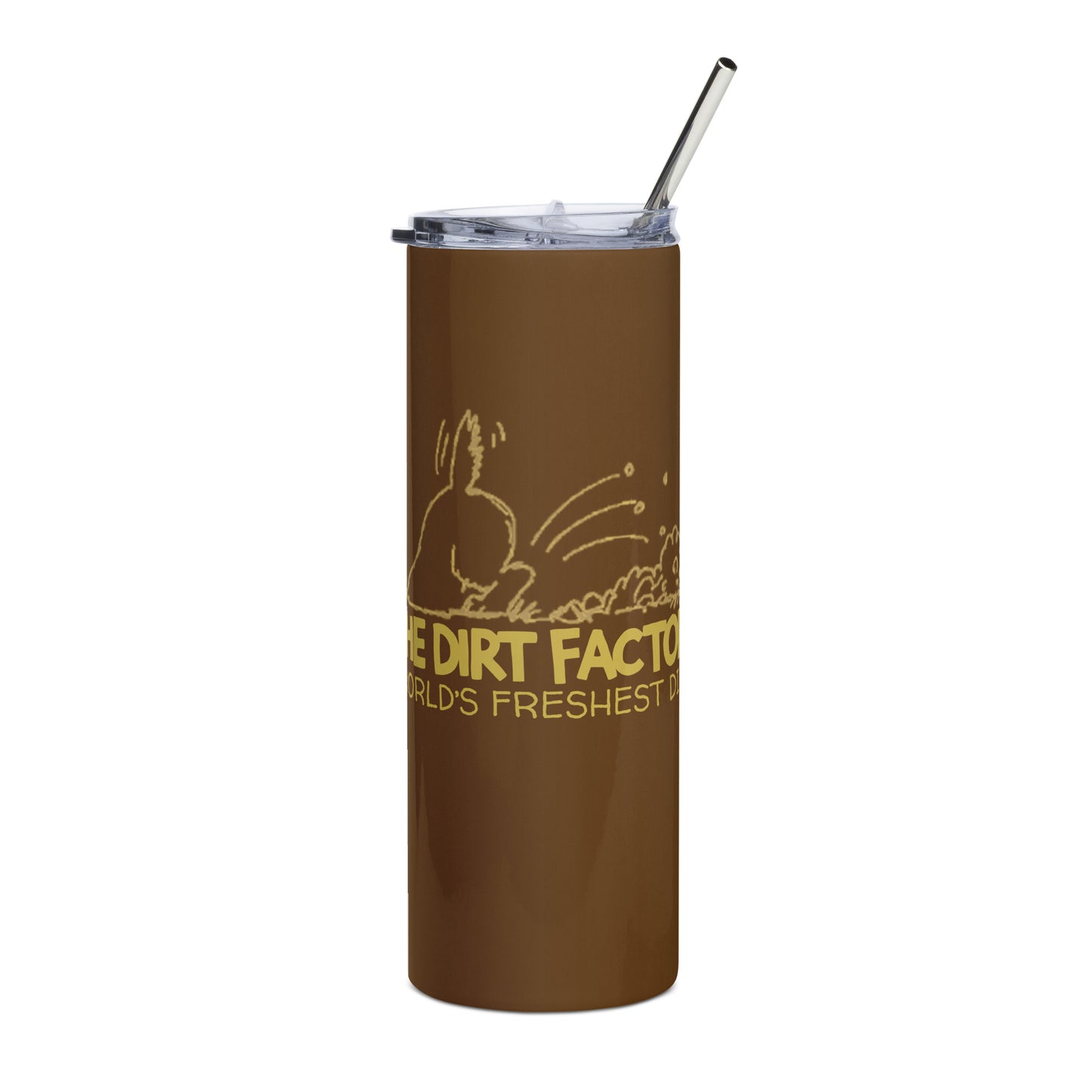 The Dirt Factory Stainless Steel Tumbler