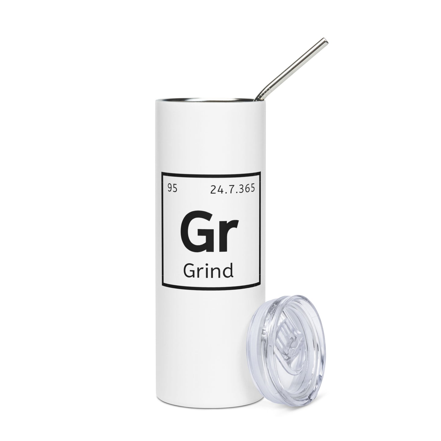 Grind Periodic Element  Stainless Steel Tumbler