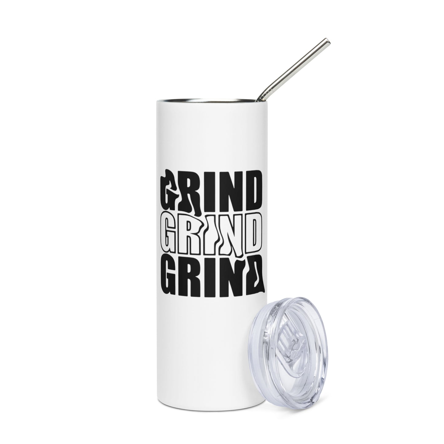 Grind Grind Grind Stainless Steel Tumbler