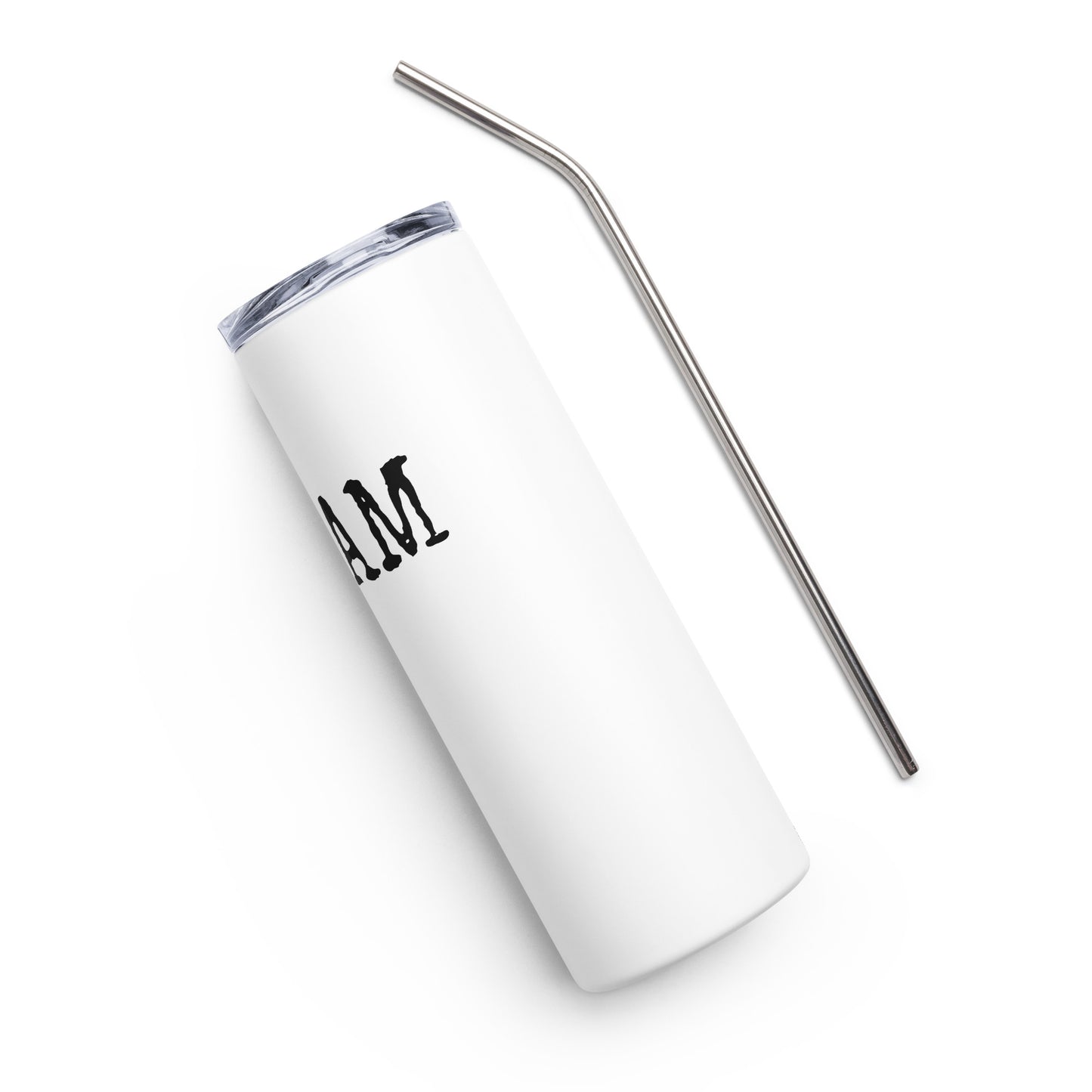 Team Jesus White Stainless Steel Tumbler