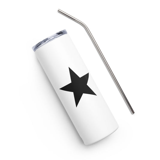 Black Star Stainless Steel Tumbler