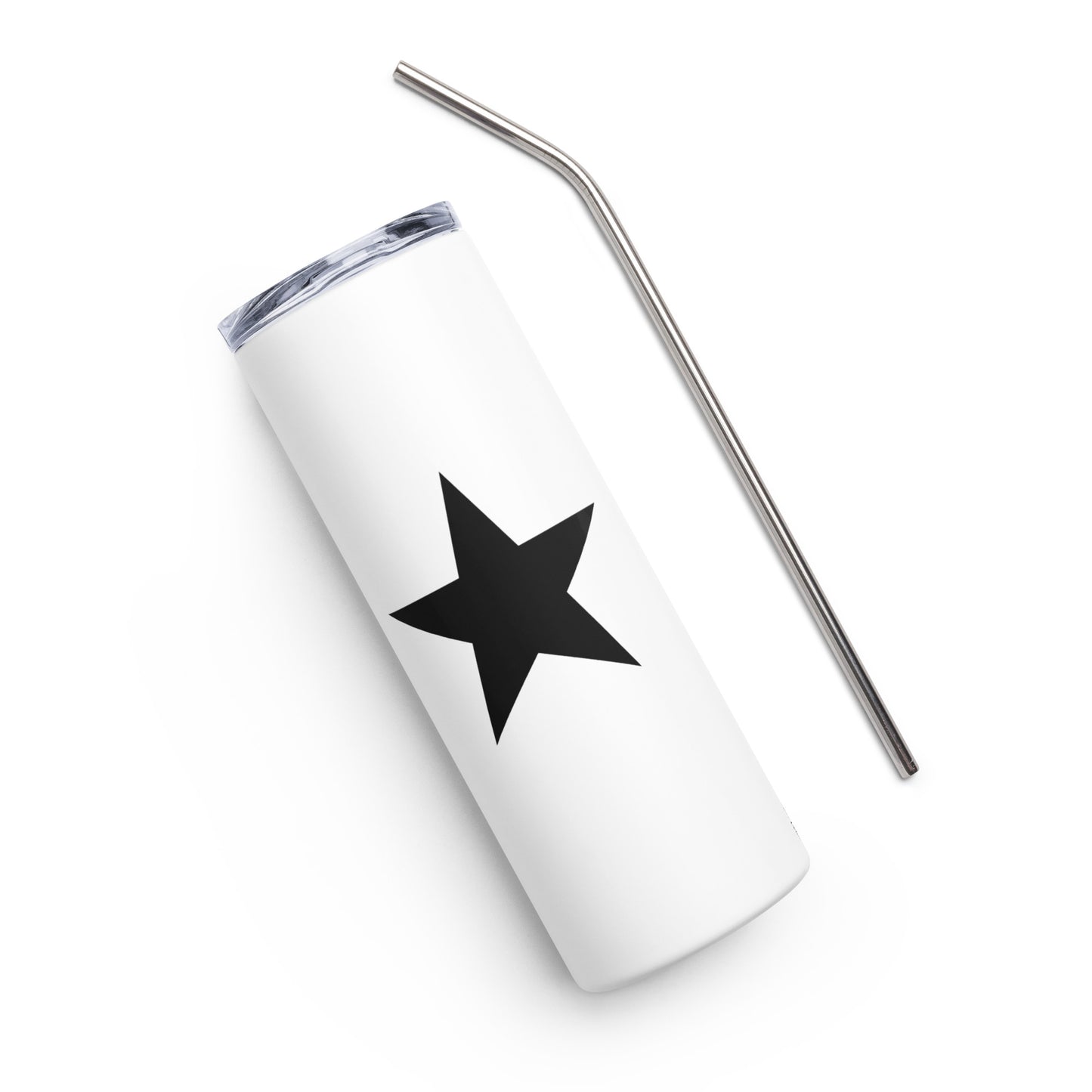 Black Star Stainless Steel Tumbler