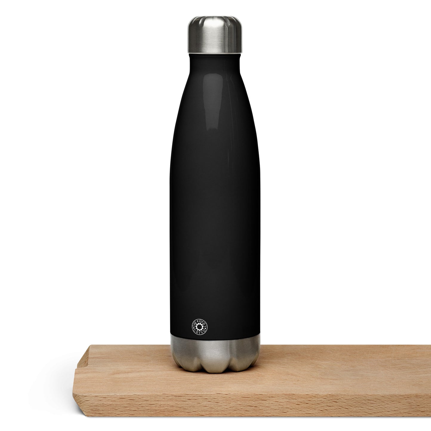 Stamped Grind Stainless Steel Water Bottle