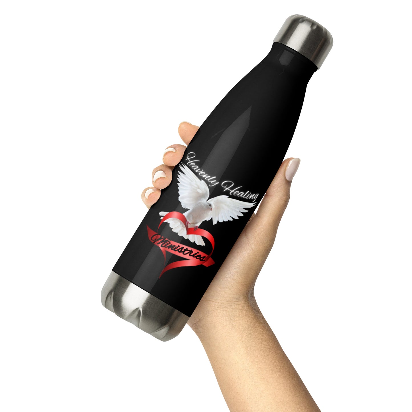 Heavenly Healing Ministries Stainless Steel Water Bottle