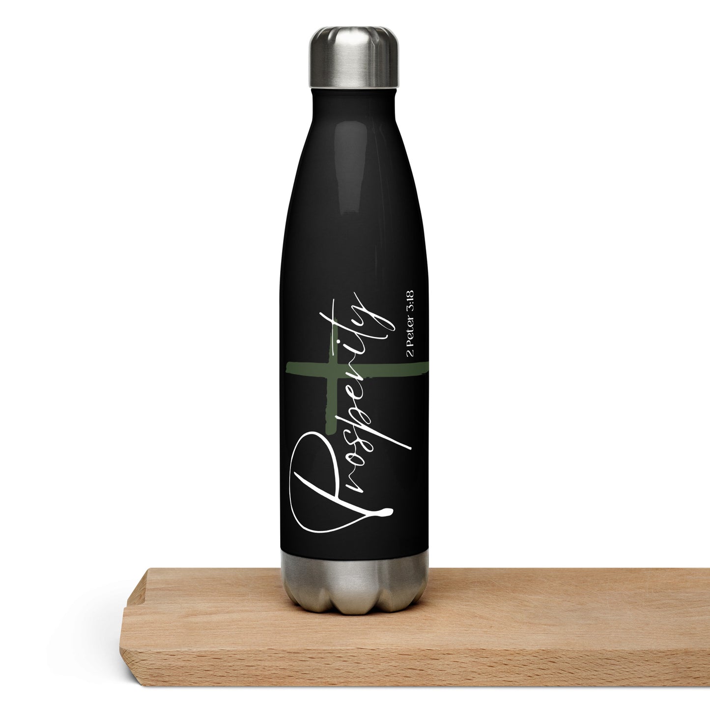 Prosperity Stainless Steel Water Bottle