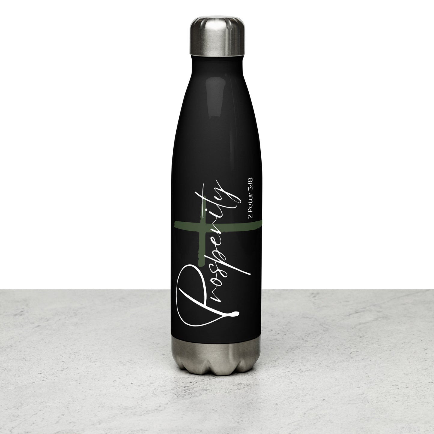 Prosperity Stainless Steel Water Bottle