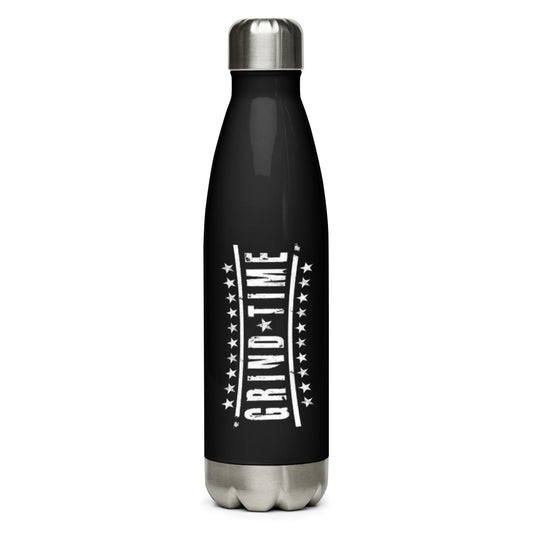 Grind Time Stainless Steel Water Bottle