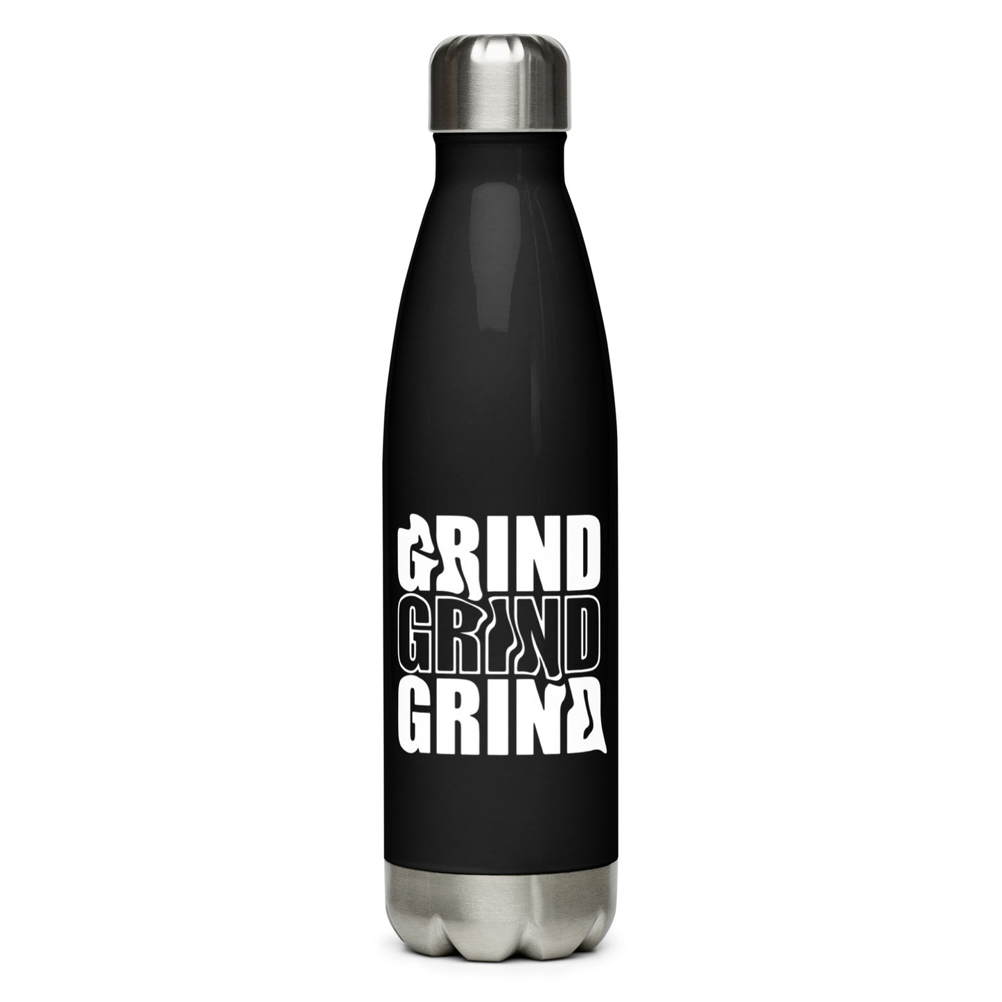 Grind Grind Grind Stainless Steel Water Bottle