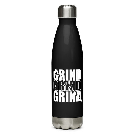 Grind Grind Grind Stainless Steel Water Bottle