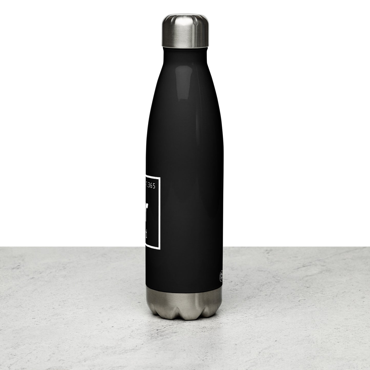 Grind Periodic Element Stainless Steel Water Bottle