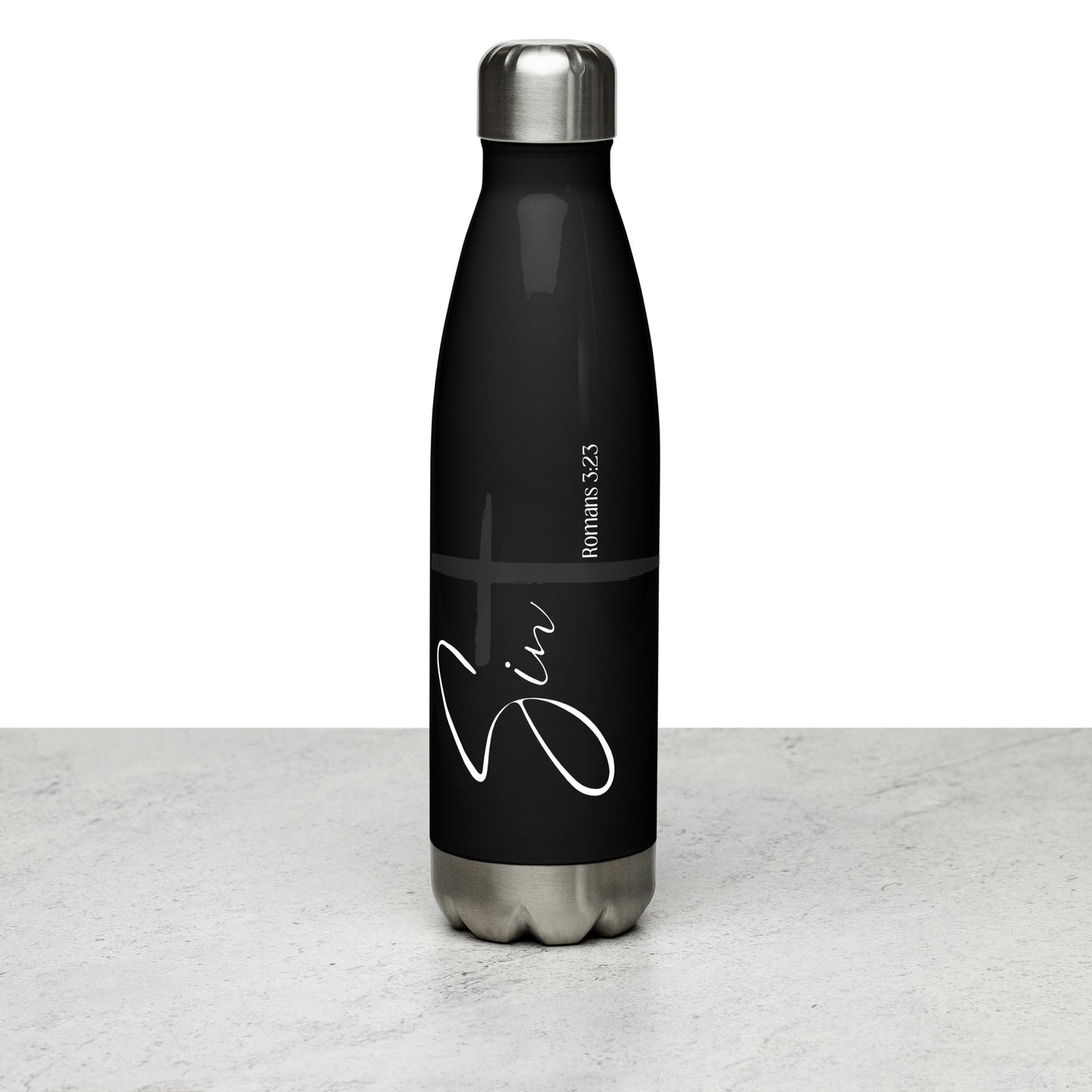 Sin Stainless Steel Water Bottle