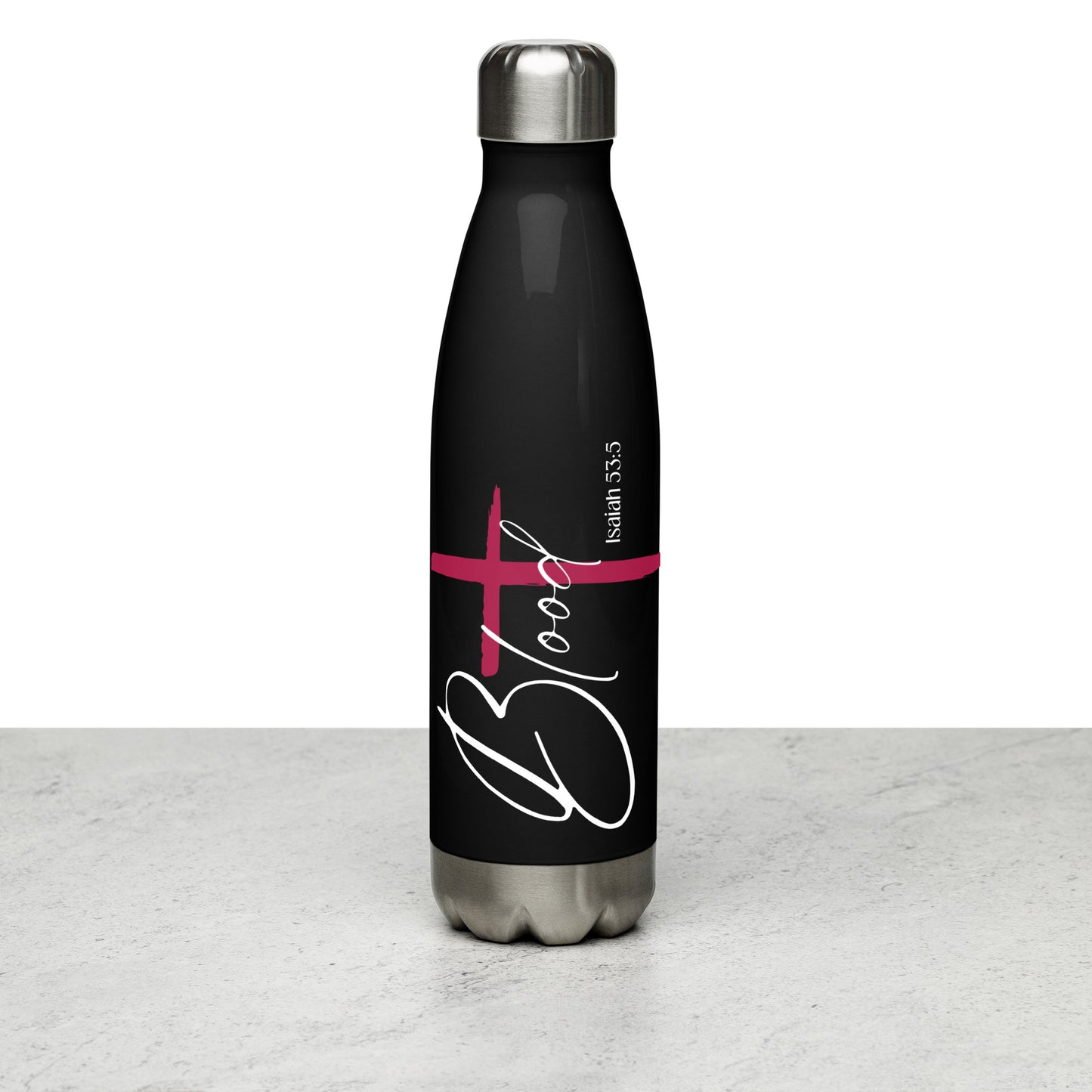 Blood Stainless Steel Water Bottle