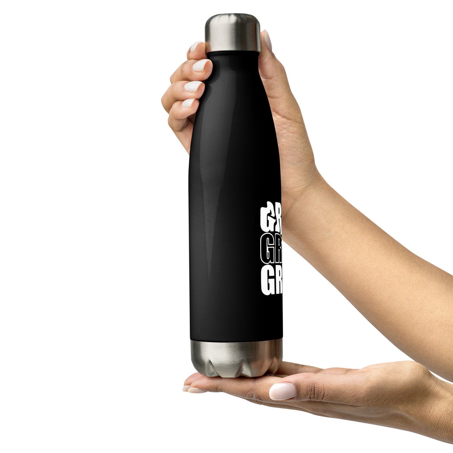 Grind Grind Grind Stainless Steel Water Bottle