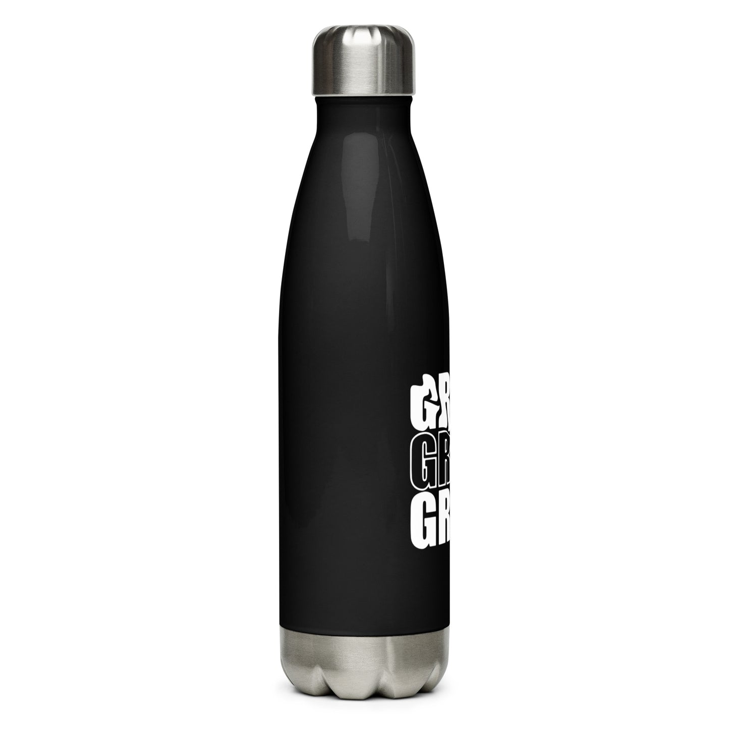 Grind Grind Grind Stainless Steel Water Bottle