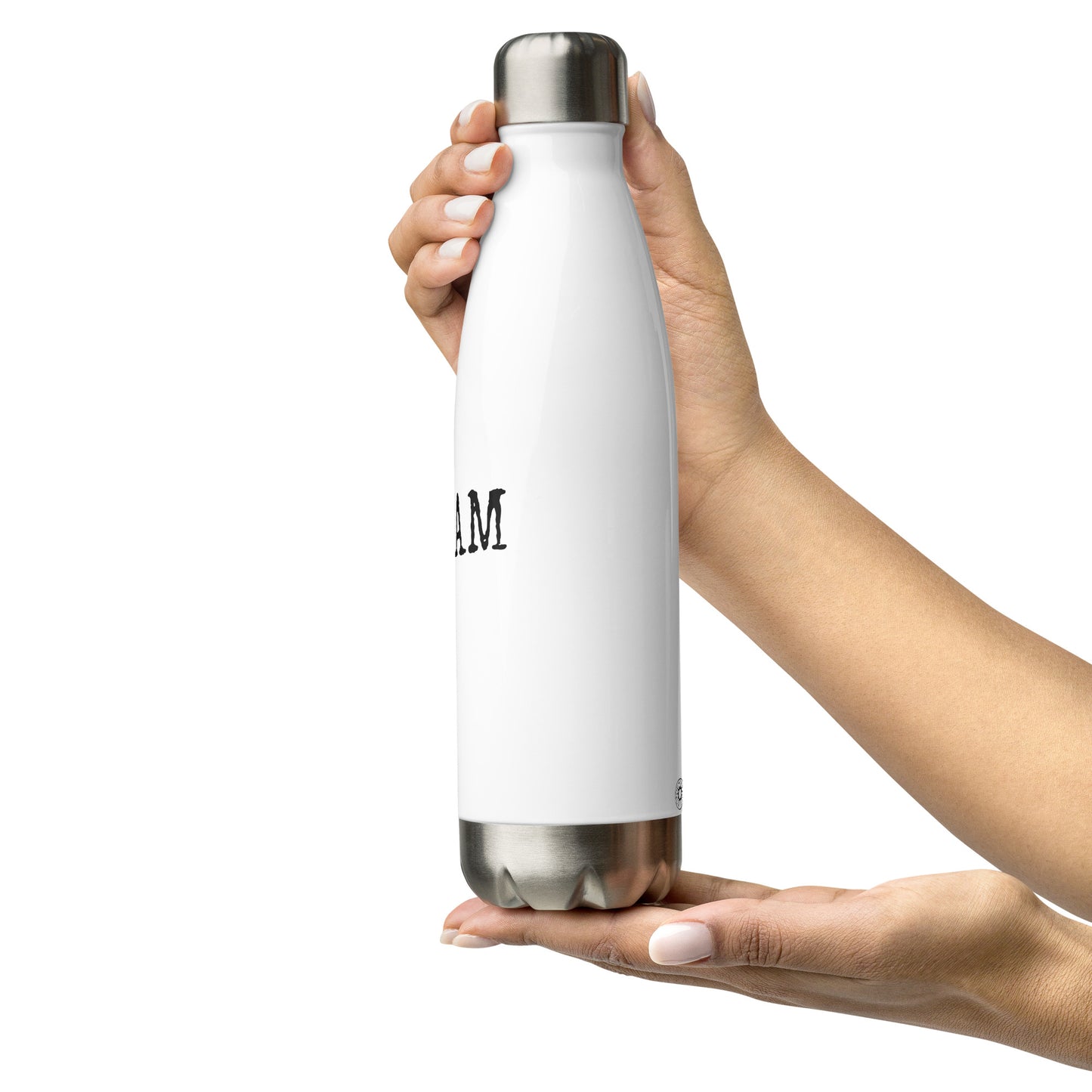 Team Jesus White Stainless Steel Water Bottle