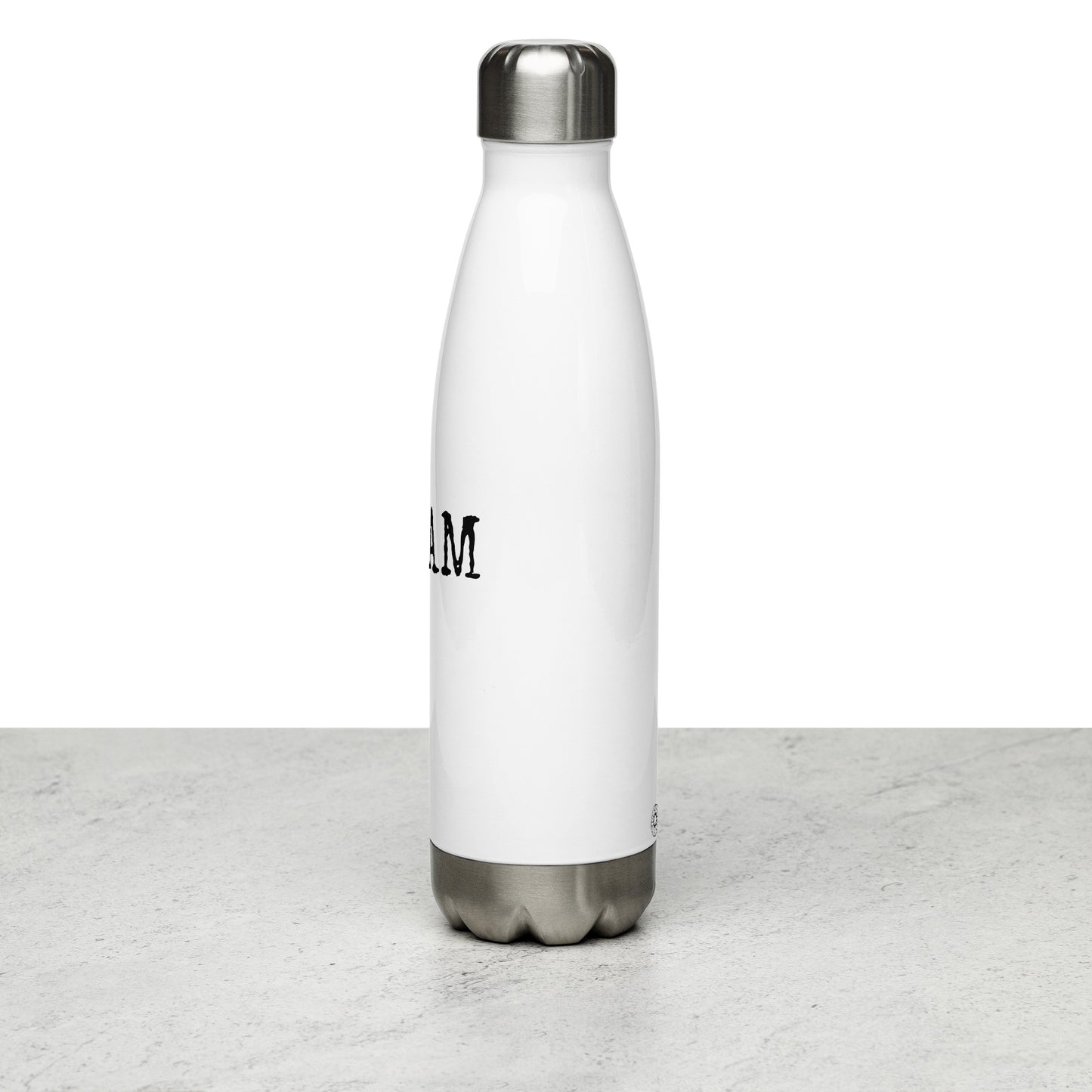 Team Jesus White Stainless Steel Water Bottle