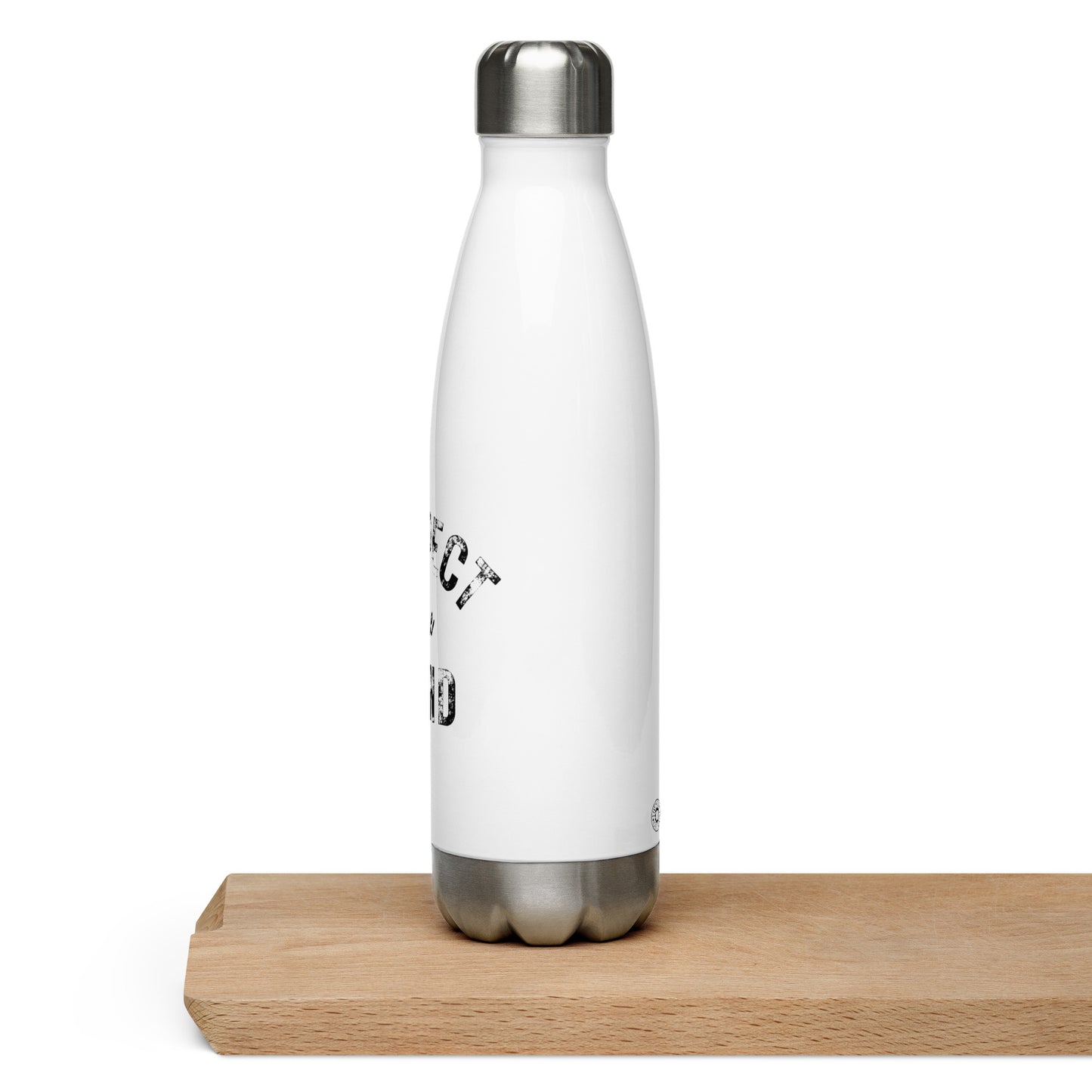 Respect the Grind Stainless Steel Water Bottle