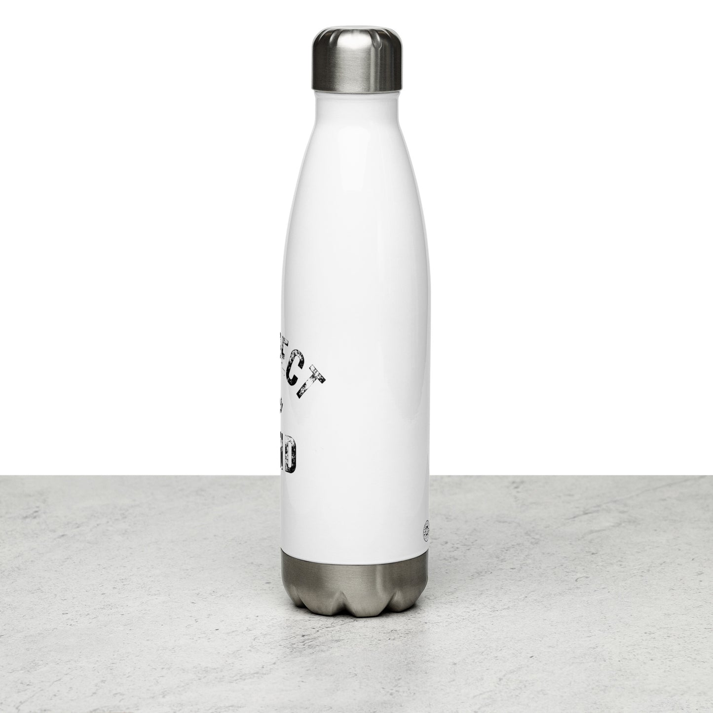 Respect the Grind Stainless Steel Water Bottle